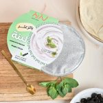 Tasty labneh with thyme